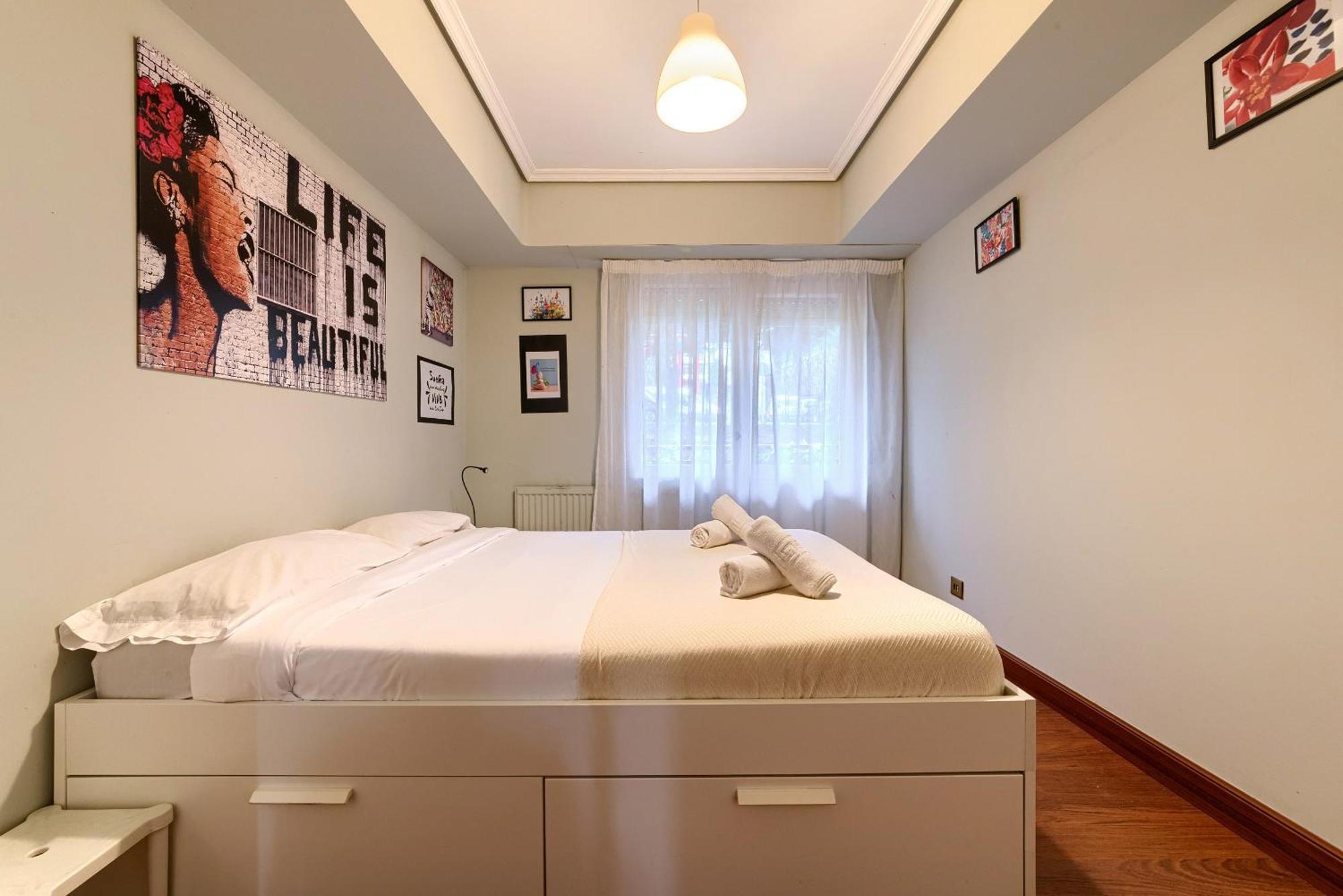 Vivienda Turistica Acogedora En Uribarri Apartamento Bilbau Exterior foto
